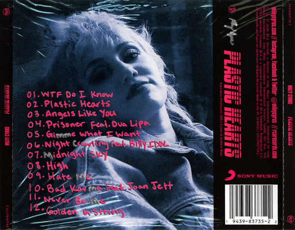Miley Cyrus : Plastic Hearts (CD, Album)