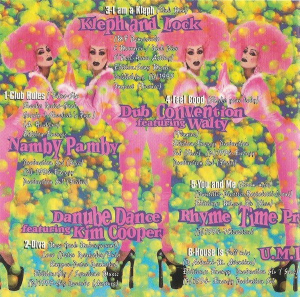 Various : Everybody On The Drag Queen Floor (CD, Comp, P/Mixed)