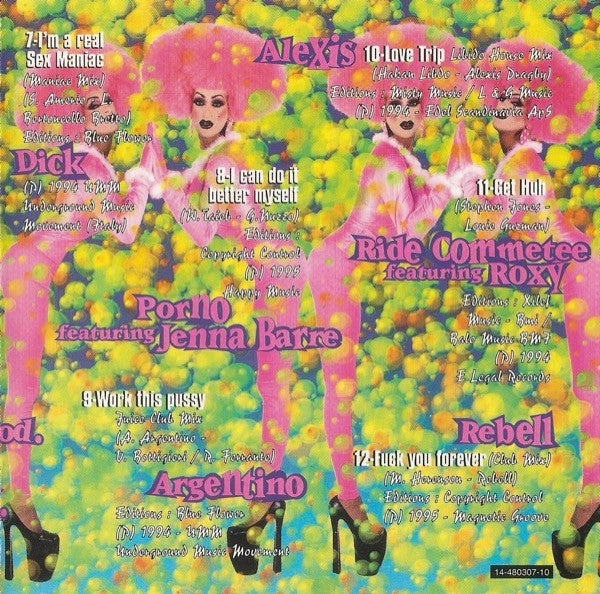 Various : Everybody On The Drag Queen Floor (CD, Comp, P/Mixed)
