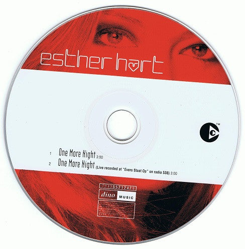 Esther Hart : One More Night (CD, Single, Copy Prot., Car)