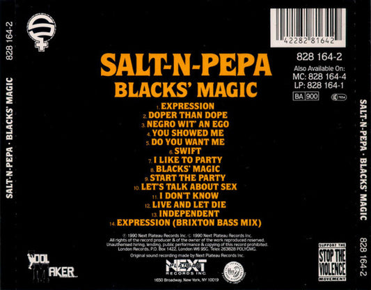 Salt 'N' Pepa : Blacks' Magic (CD, Album)