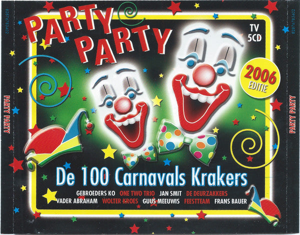 Various : Party Party - De 100 Carnavals Krakers - 2006 Editie (5xCD, Comp)