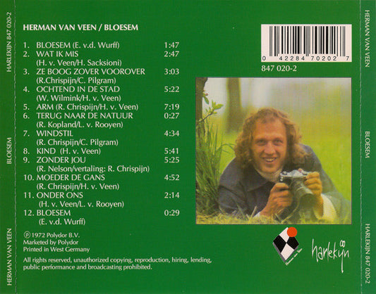 Herman van Veen : Bloesem (CD, Album, RP)