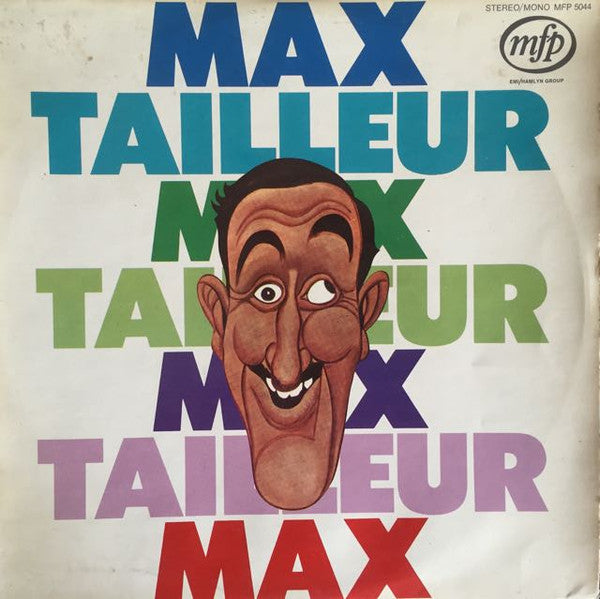 Max Tailleur : 12½ Jaar Doofpot (LP, Album, Mono)