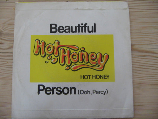 Hot Honey : Beautiful Person (Ooh, Percy) (7", Single)