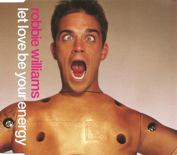 Robbie Williams : Let Love Be Your Energy (CD, Single, Enh)
