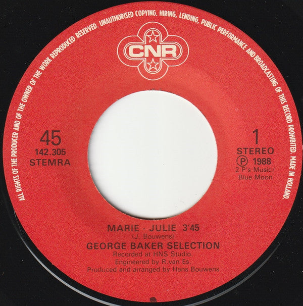 George Baker Selection : Marie-Julie (7", Single)
