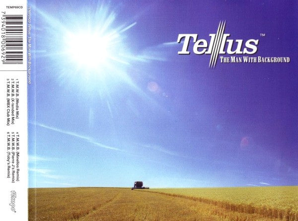Tellus : The Man With Background (CD, Maxi)