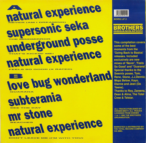 Various : Going Back To Basics! The Continuation (LP, Comp)