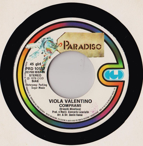 Viola Valentino : Comprami  (7")