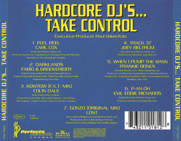 Various : Hardcore DJ's...Take Control (CD, Comp)