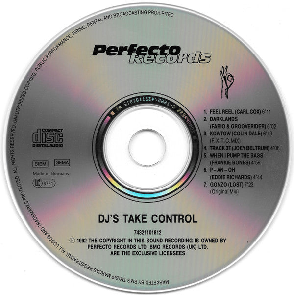 Various : Hardcore DJ's...Take Control (CD, Comp)