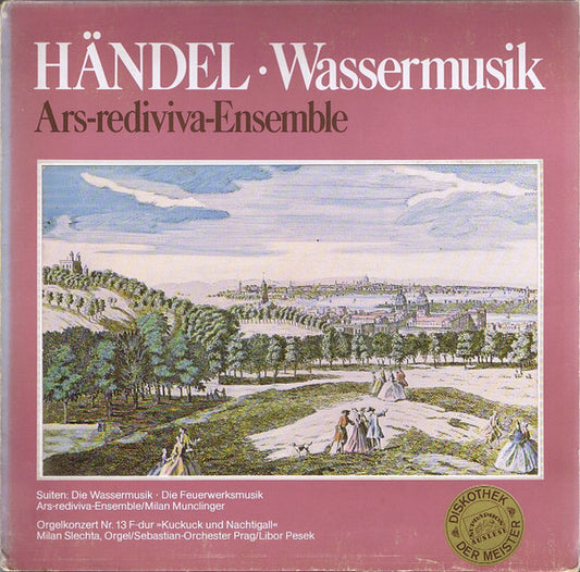 Georg Friedrich Händel, Ars Rediviva Ensemble : Wassermusik (LP, Club)