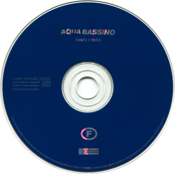 Aqua Bassino : Beat's N Bobs (CD, Album)