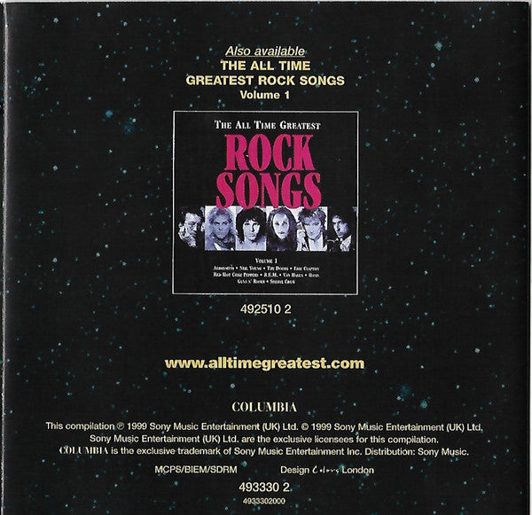 Various : The All Time Greatest Movie Songs Vol. 1 (2xCD, Comp)