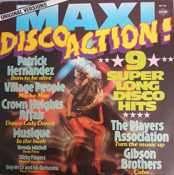 Various : Maxi Disco Action ! (LP, Comp)