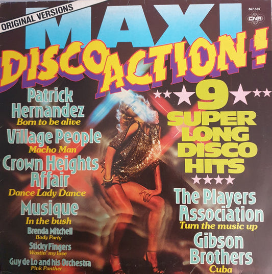 Various : Maxi Disco Action ! (LP, Comp)