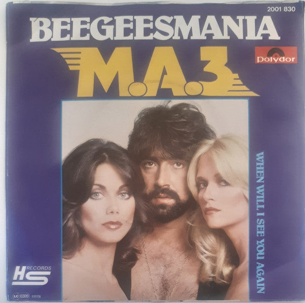 M.A.3 : Beegeesmania (7", Single, Lar)