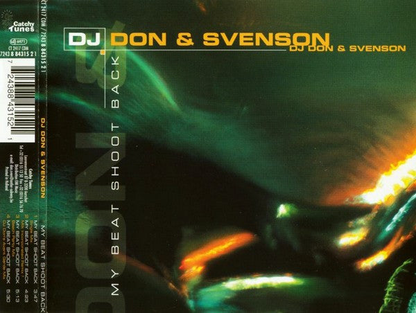 DJ Don & Svenson : My Beat Shoot Back (CD, Maxi)