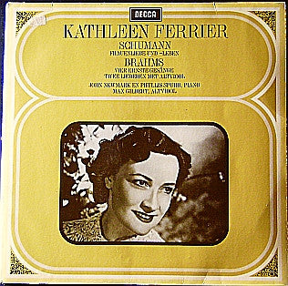 Kathleen Ferrier, Johannes Brahms, Robert Schumann : Kathleen Ferrier (LP, Mono)