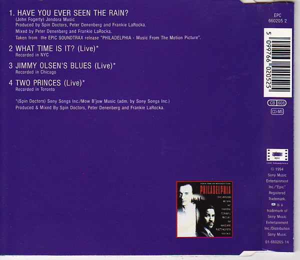 Spin Doctors : Have You Ever Seen The Rain ? (CD, Maxi)