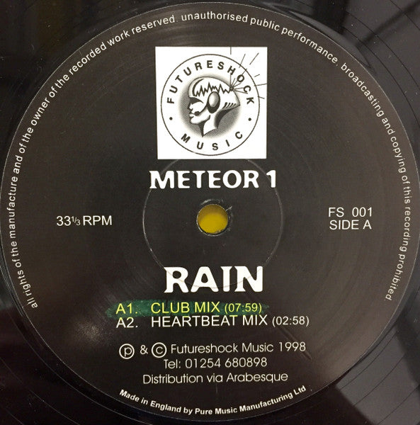 Meteor 1 : Rain (12")