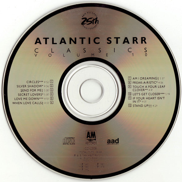 Atlantic Starr : Classics Volume 10 (CD, Comp)