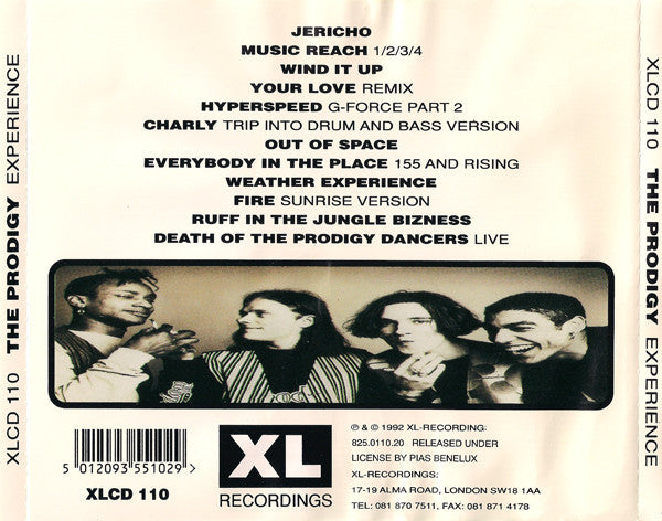 The Prodigy : Experience (CD, Album, RE)