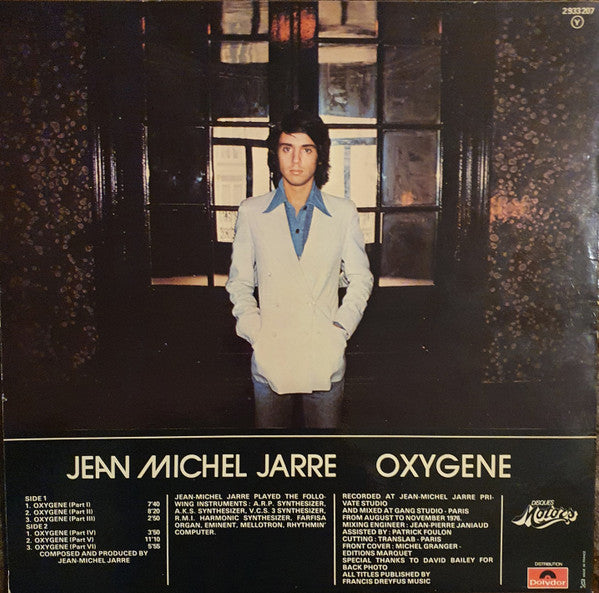 Jean-Michel Jarre : Oxygène (LP, Album)