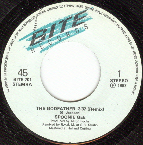 Spoonie Gee : The Godfather (Remix) (7")