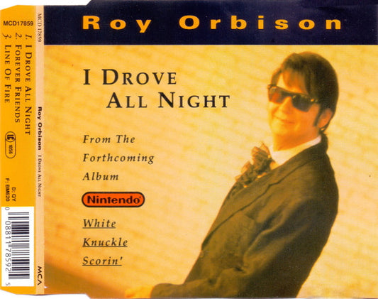 Roy Orbison : I Drove All Night (CD, Maxi)