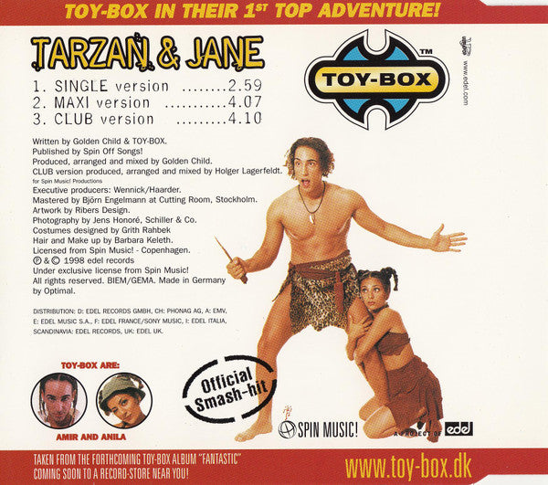 Toy-Box : Tarzan & Jane (CD, Maxi)