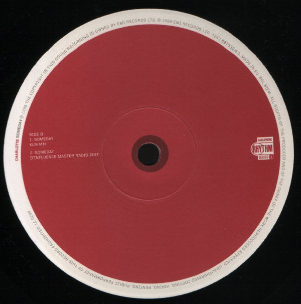 Charlotte : Someday (12")