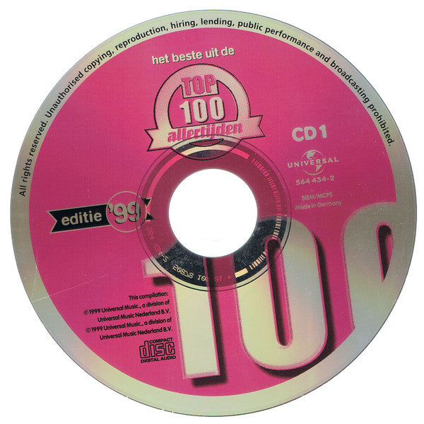 Various : Het Beste Uit De Top 100 Allertijden Editie '99 (2xCD, Comp)