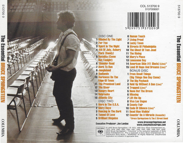 Bruce Springsteen : The Essential Bruce Springsteen (3xCD, Comp, Ltd, RM)