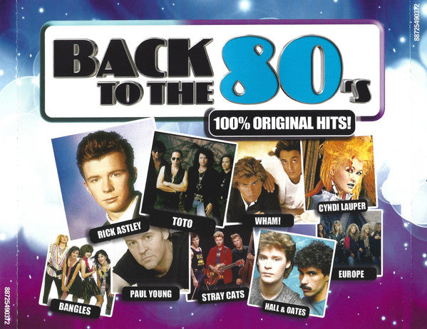 Various : Back To The 80's (100% Original Hits!) (2xCD, Comp)