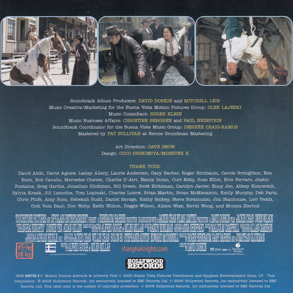 Various : Shanghai Knights - Original Soundtrack (CD, Comp)