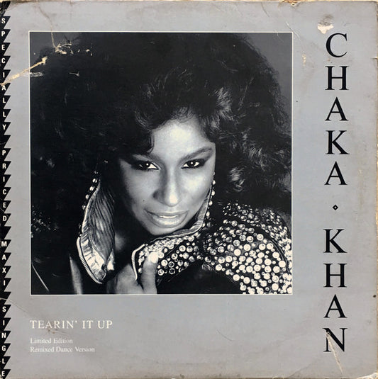 Chaka Khan : Tearin' It Up (12", Maxi)