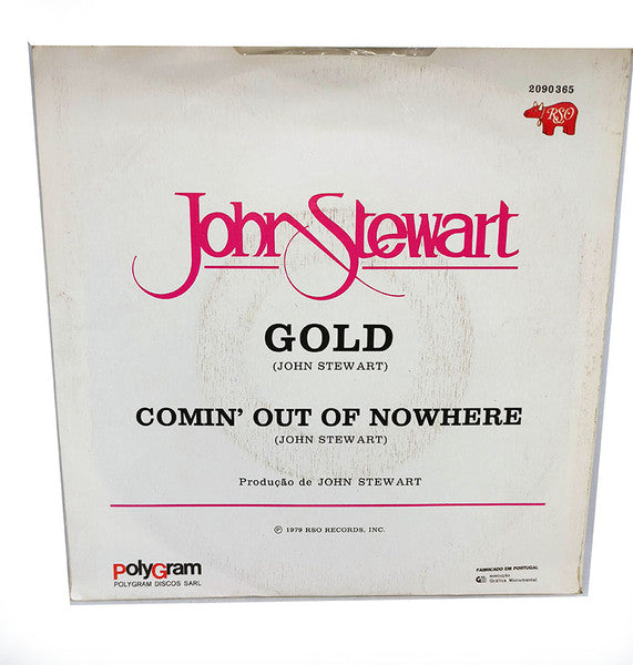 John Stewart (2) : Gold / Comin' Out Of Nowhere (7", Single)