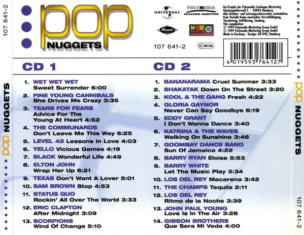 Various : Pop Nuggets (2xCD, Comp)