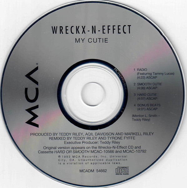 Wrecks-N-Effect : My Cutie (CD, Maxi)