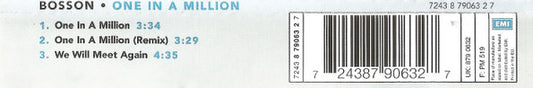 Bosson : One In A Million (CD, Maxi)