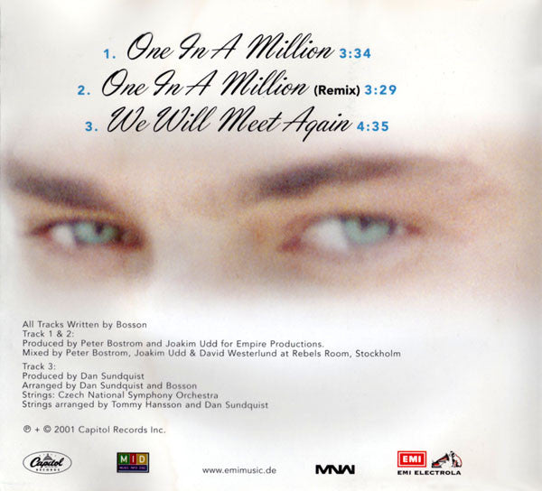Bosson : One In A Million (CD, Maxi)