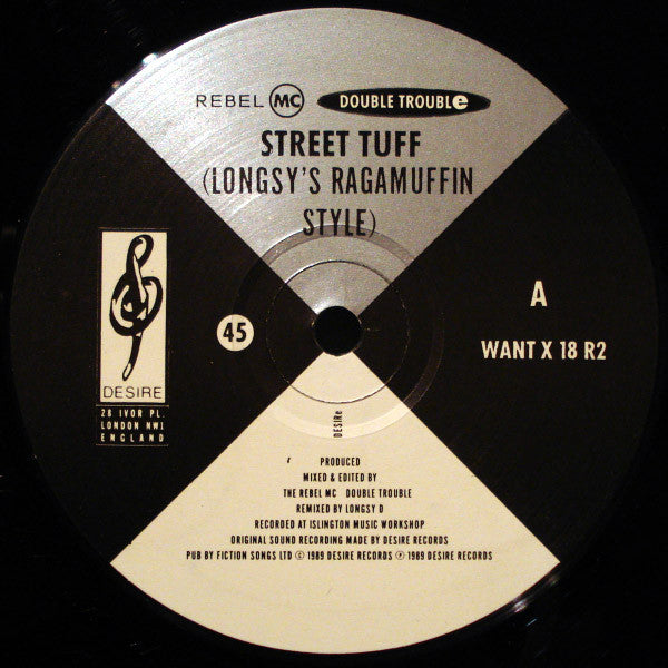 Double Trouble & Rebel MC : Street Tuff (12")