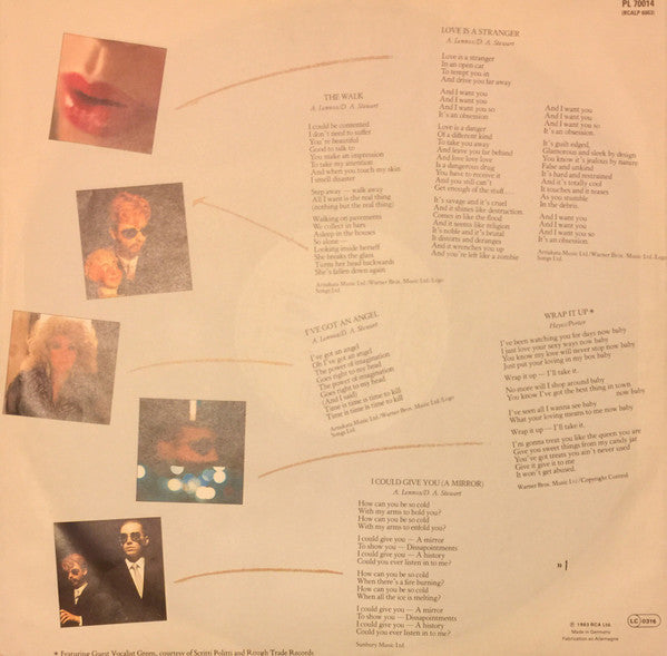 Eurythmics : Sweet Dreams (Are Made Of This) (LP, Album)