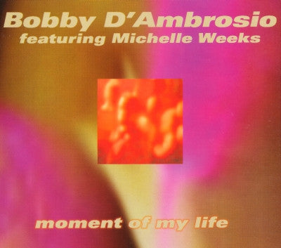 Bobby D'Ambrosio Featuring Michelle Weeks : Moment Of My Life (CD, Maxi)