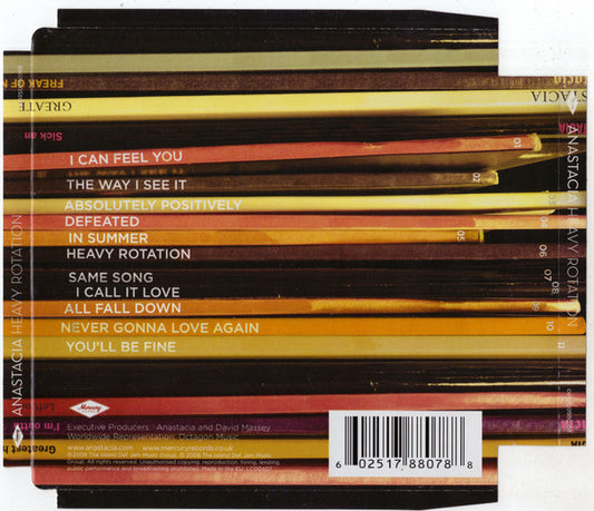 Anastacia : Heavy Rotation (CD, Album, Sup)