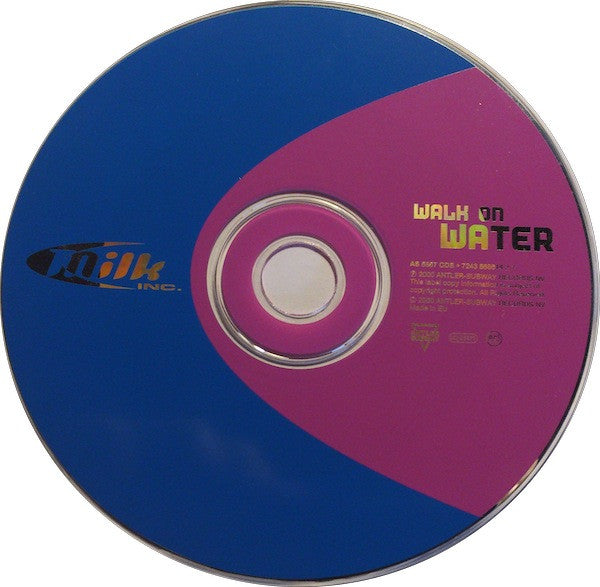 Milk Inc. : Walk On Water (CD, Single)