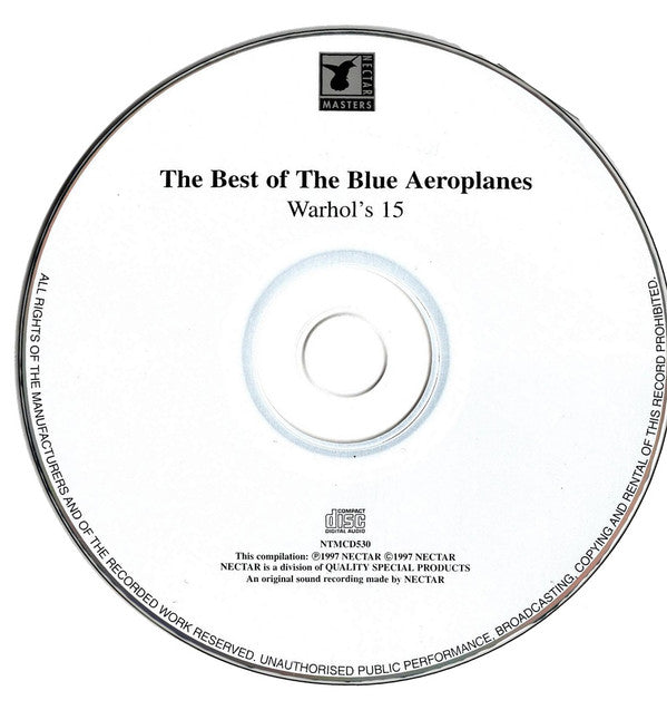 The Blue Aeroplanes : Warhol's 15 (The Best Of The Blue Aeroplanes: 1985-1988) (CD, Comp)
