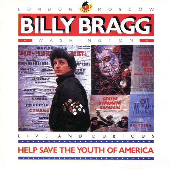 Billy Bragg : Help Save The Youth Of America EP: Live And Dubious (CD, EP)